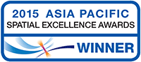 2015 ASIA PACIFIC SPATIAL EXCELLENCE AWARDS WINNER