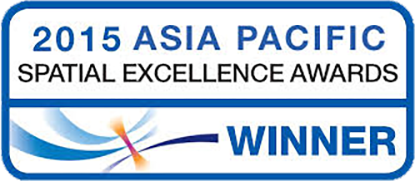 2015 ASIA PACIFIC SPATIAL EXCELLENCE AWARDS WINNER