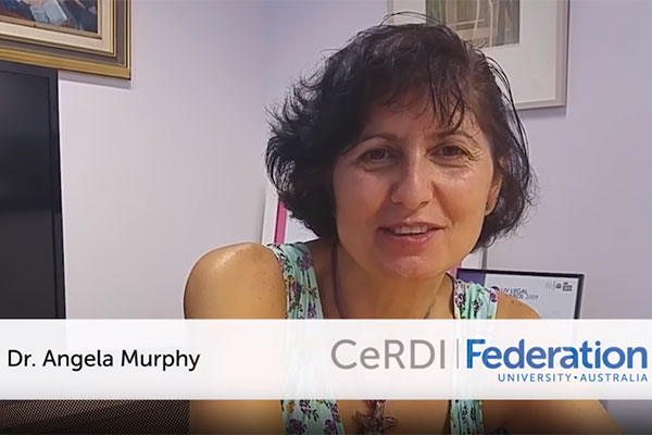 Dr. Angela Murphy - Speaking about Impact Research at CeRDI