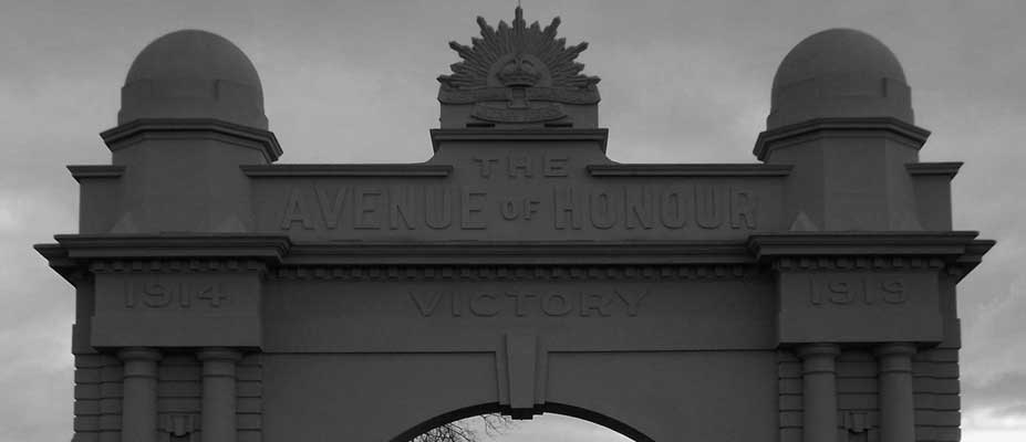 Lucas Girls Avenue of Honour: Audio tour banner