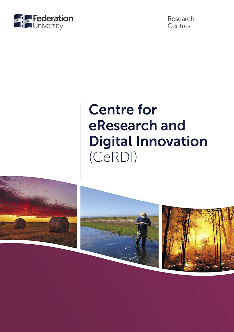 Centre for eResearch and Digital Innovation (CeRDI) - Brochure 2022