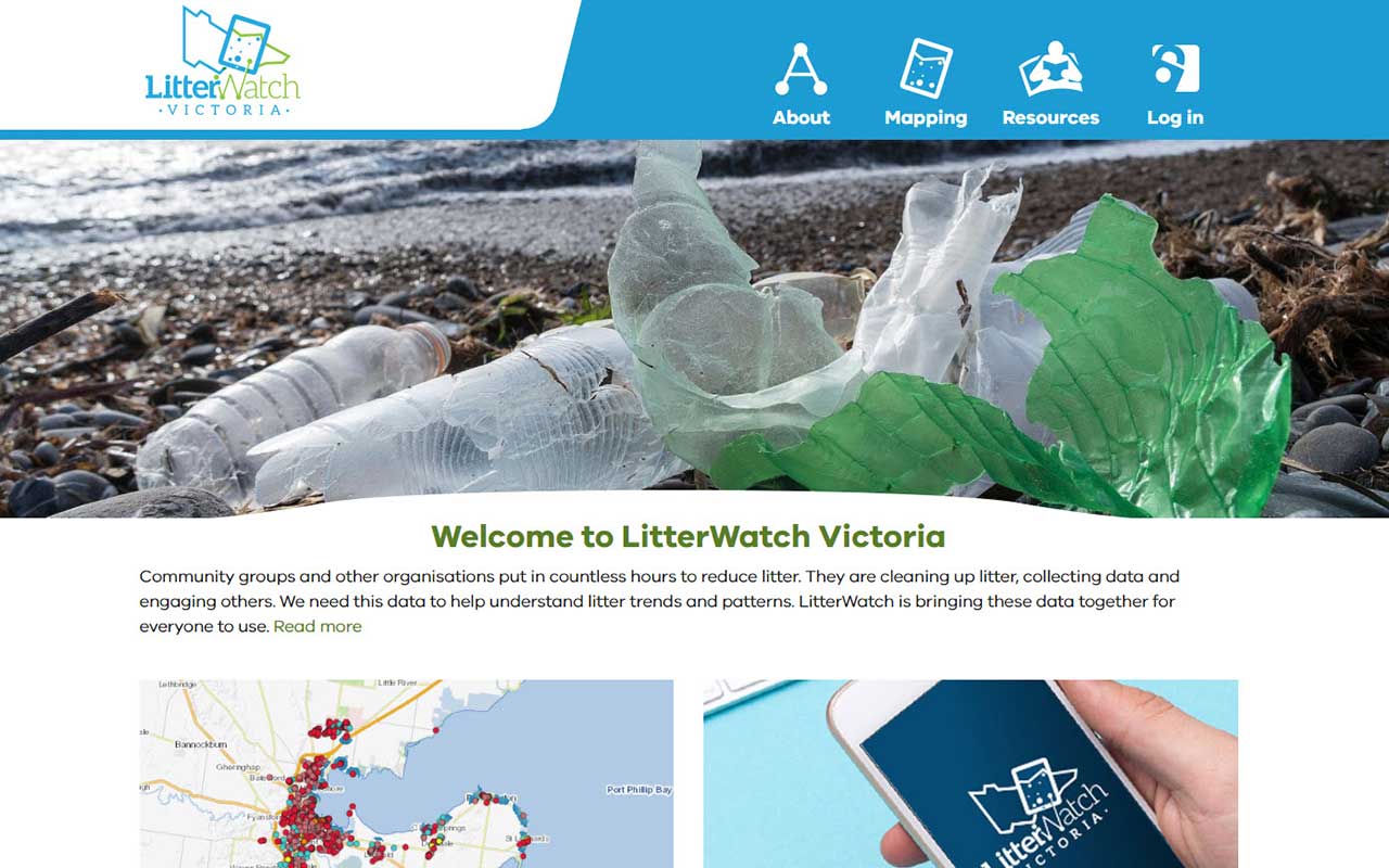 LitterWatch website