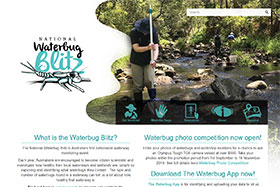 The National Waterbug Blitz project website