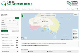 Online Farm Trials Update