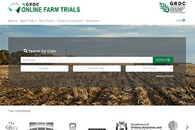 The Online Farm Trials (OFT) platform search