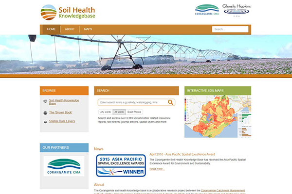 Soil Health Knowledgebase website