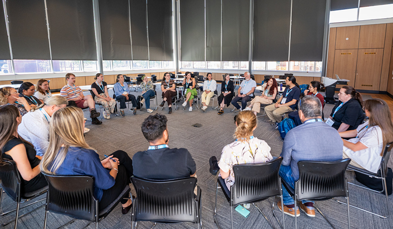 The Yarning Circle. Image: Michelle McFarlane / ARDC