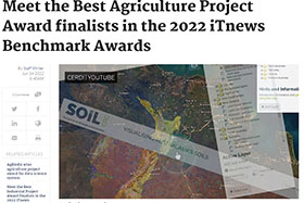 Visualising Australasia’s Soils: Award Finalist