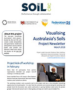 Visualising Australasia's Soils Newsletter, March 2019