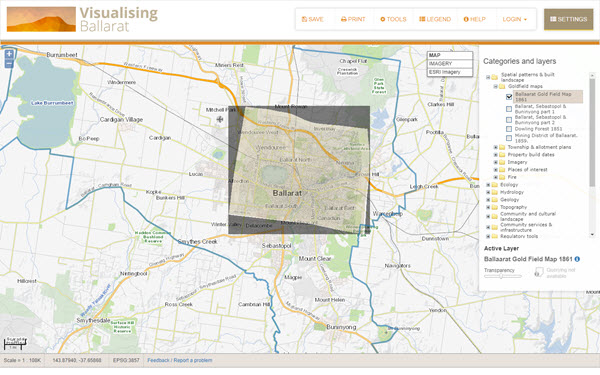 Visualising Ballarat