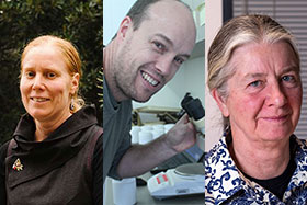 Birgita Hansen, Nathan Robinson, and Chris Bahlo were recently promoted