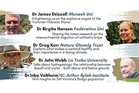 Program for the above forum: Stones, Springs and Wild Things