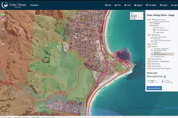 Save & share your own maps - Colac Otway Shire Web GIS