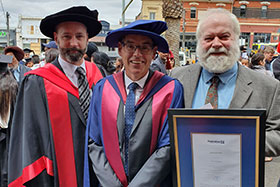 Dr Harpreet Kandra, Dr David Ebbs and Associate Professor  Peter Dahlhaus