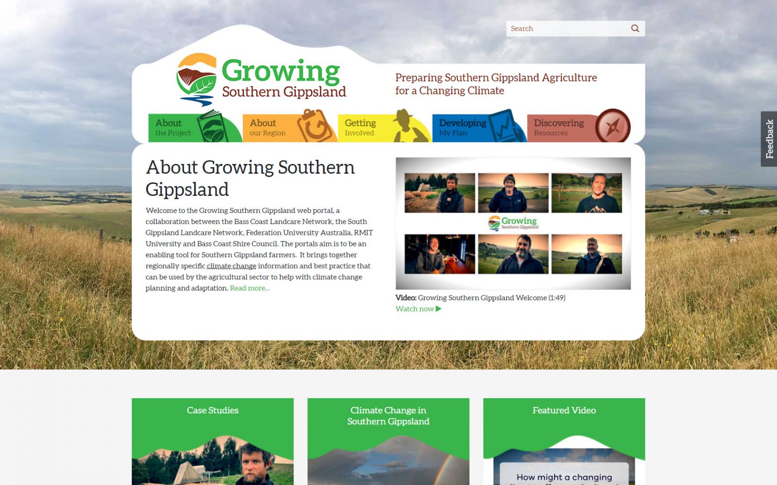 Growing Southern Gippsland - portal