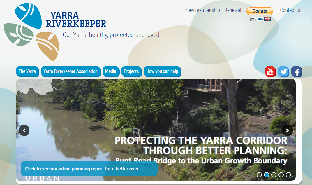 Yarra Catchment Atlas - an online spatial information portal