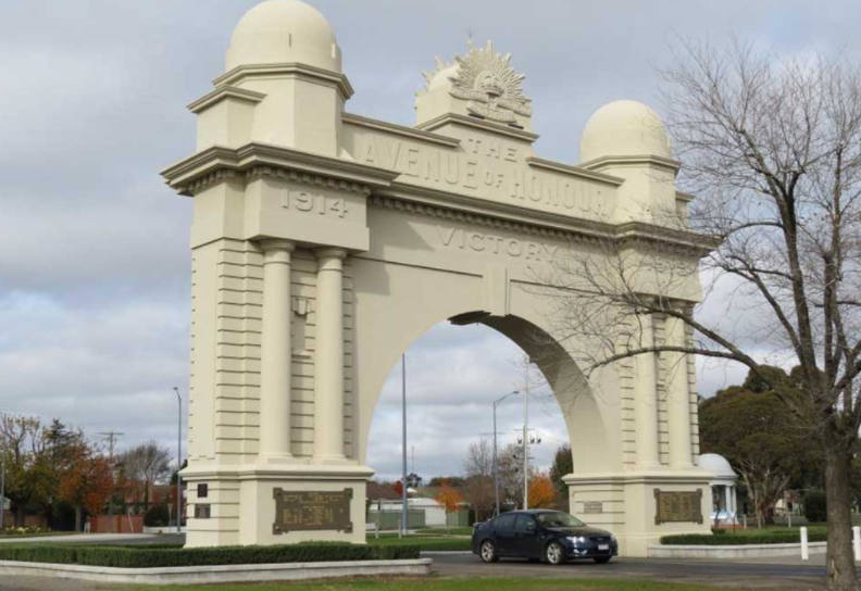 Lucas Girls Avenue of Honour: Audio tour