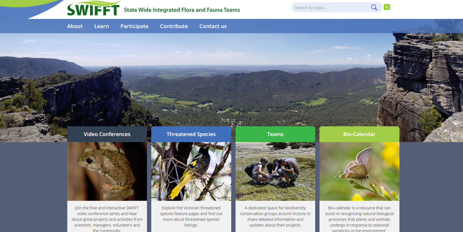 Statewide Flora and Fauna Teams Portal Relaunch