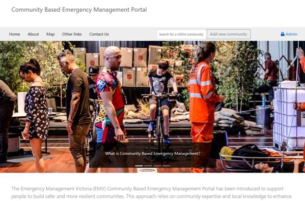 Emergency Management Victoria: My Community Portal