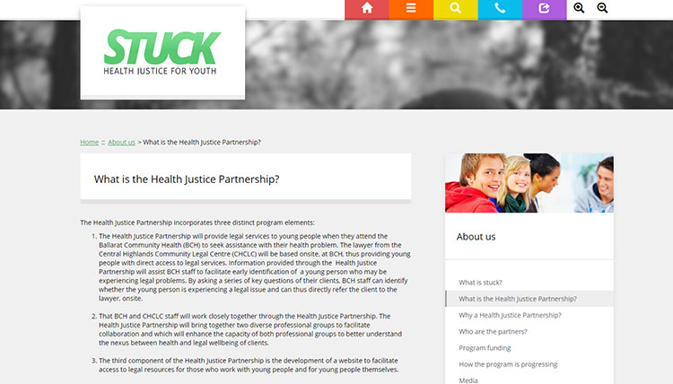 Stuck Health Justice for Youth