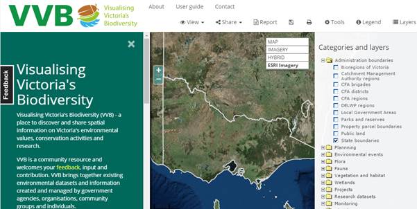 Visualising Victoria's Biodiversity