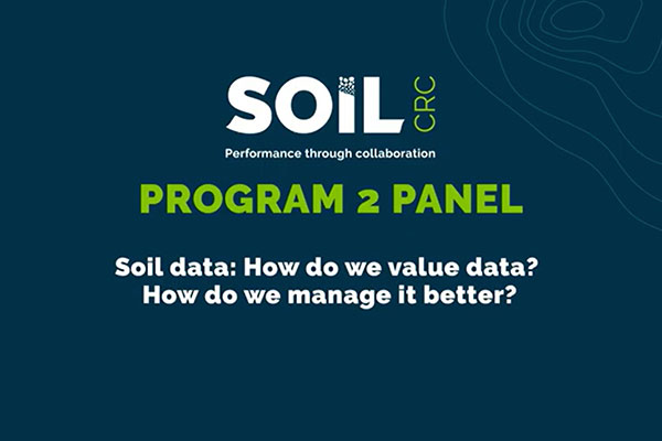 Soil data: How do we value data. Panel discussion 2024