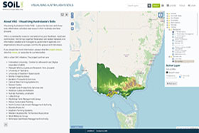 Visualising Australasia’s Soils (VAS) data portal