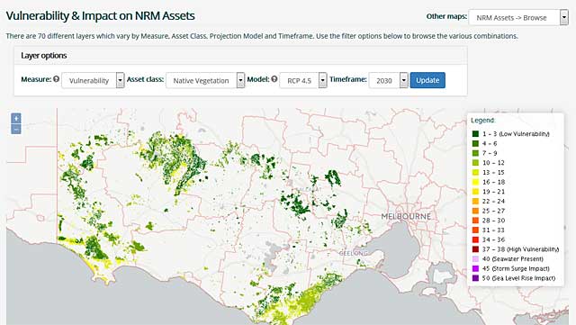 Above: South West Climate Change Portal