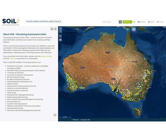 Visualising Australasia's Soils: Latest news
